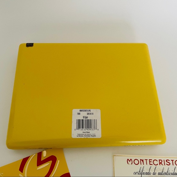 Montecristo Cigar Box Epic Premium with Sleek Look for Display RARE 2007 - Picture 8 of 16